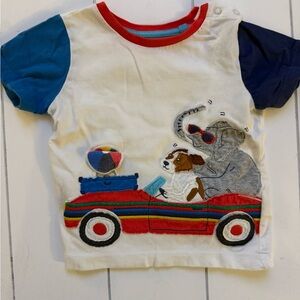 Baby Boden Colorful Car Adventure Tee